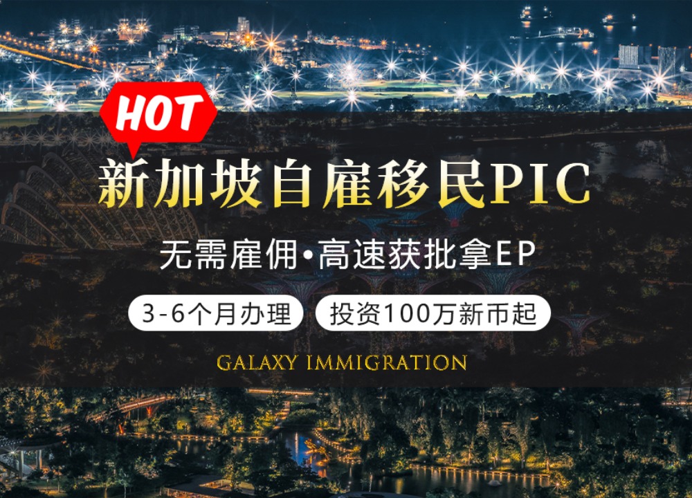 新加坡自雇移民PIC